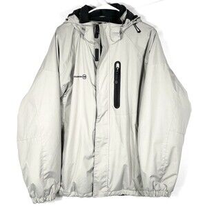 Free Country Men's L Gray Mountain Extreme Series Multi Ripstop Lined Jacket